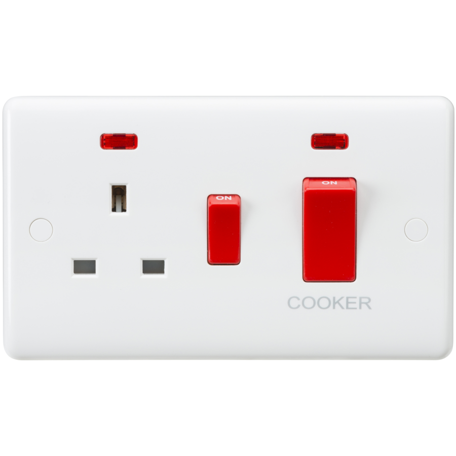 45A Cooker Switches and Sockets